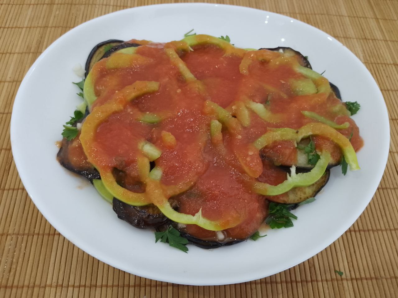 Salat Baklajan Pomidor 3