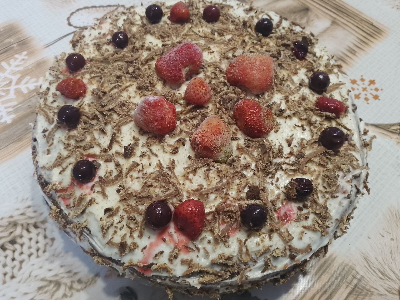 Pirogchokoladniy S Kremom 32