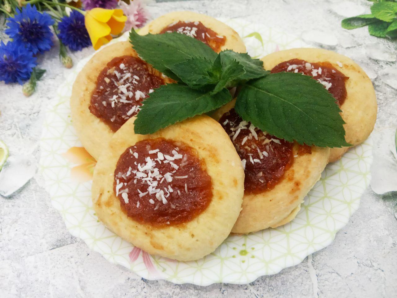 Печенье с повидлом