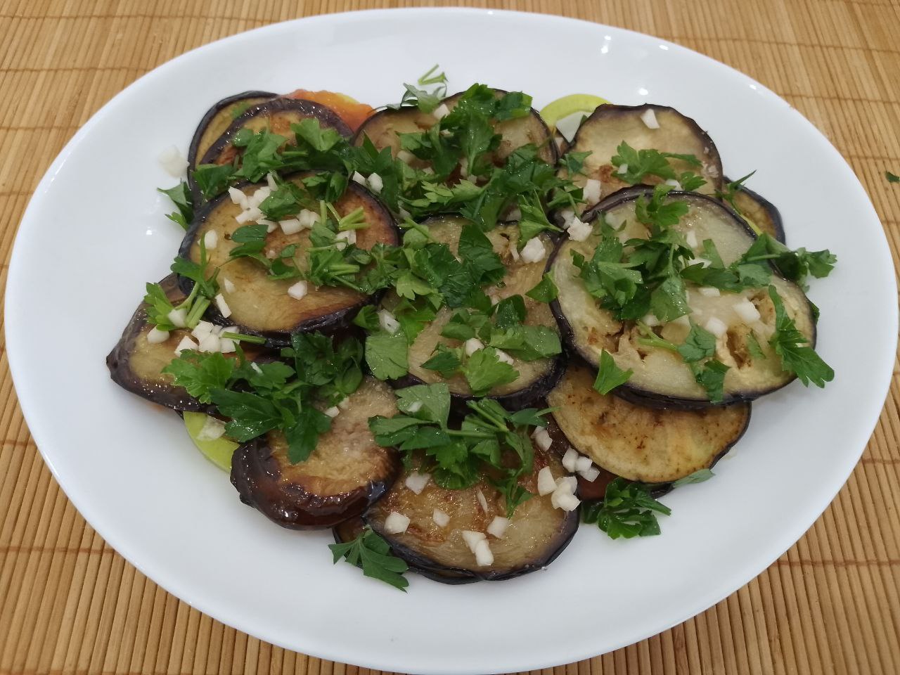 Salat Baklajan Pomidor 5