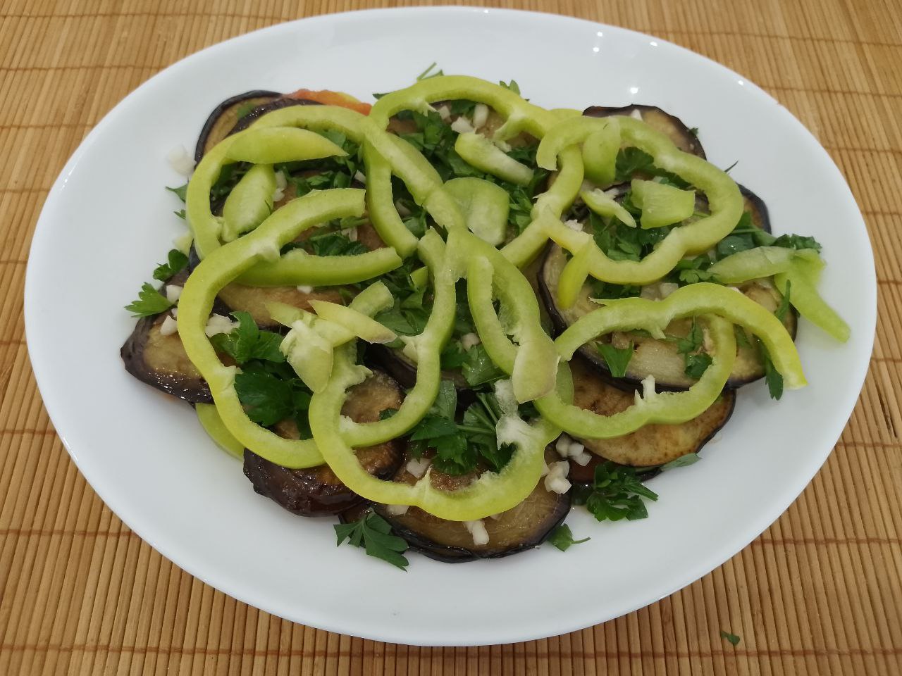 Salat Baklajan Pomidor 4