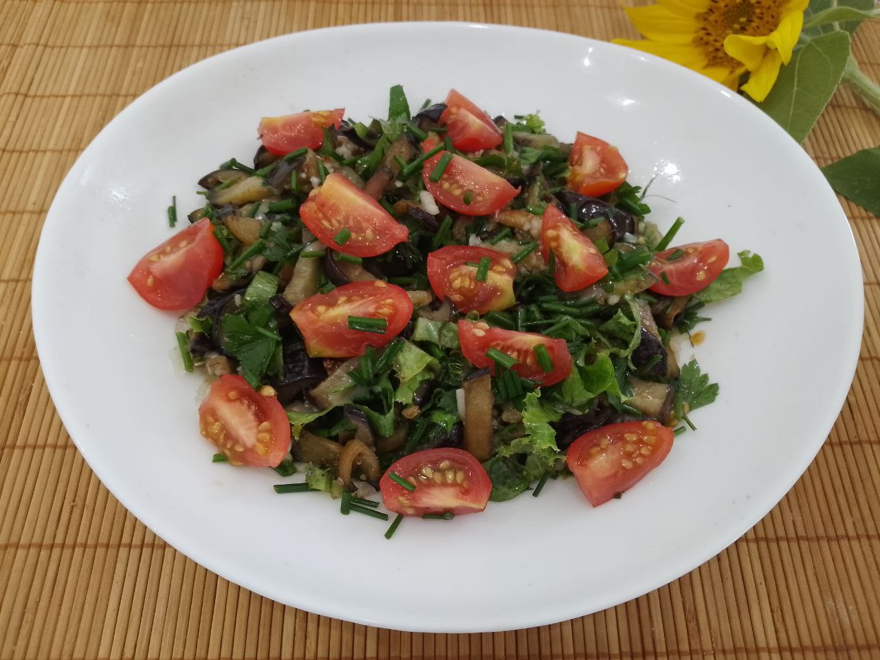 Salat Iz Baklajanov 9